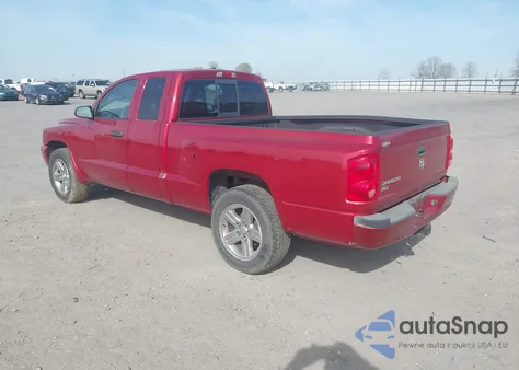 2007 Dodge Dakota Slt z USA, uszkodzony, nr VIN 1D7HE42K27S137116